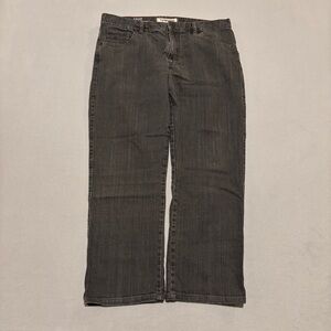 Alberto T400 Modern Fit Jeans Men's 36x36 Black Grunge Casual Straight Leg